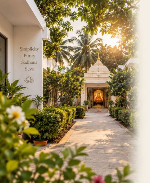 Kriya Yoga Wellness Guest House Pathway